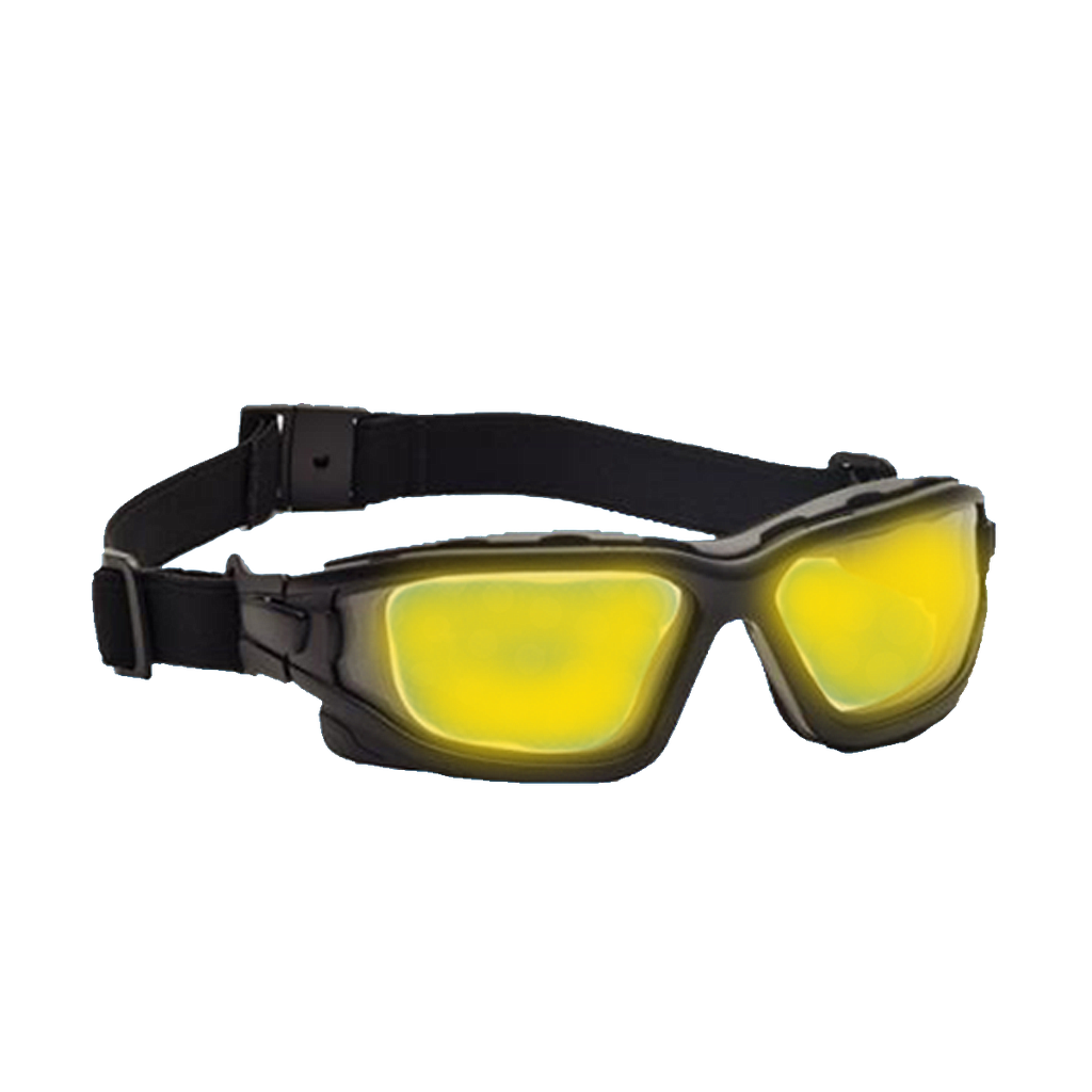 Yellow Glasses with Elastic Band